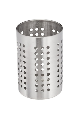 Ikea Ordnıng Mutfak Gereci Tutucu, Paslanmaz Çelik 18 X 12 X 12 Cm Sku: Smg8690010210005 Açık Gri