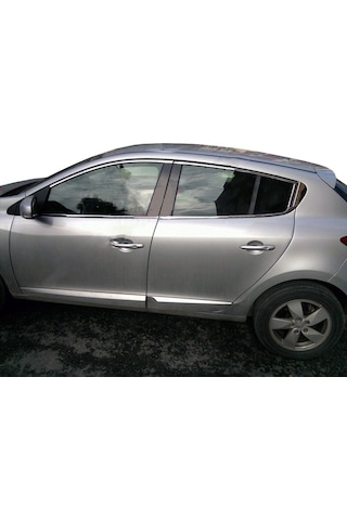 Autogp Renault Megane 3 Cam Çerçevesi Kenar Çıtası Krom Tamtur 12 Parça 2009 / 2015
