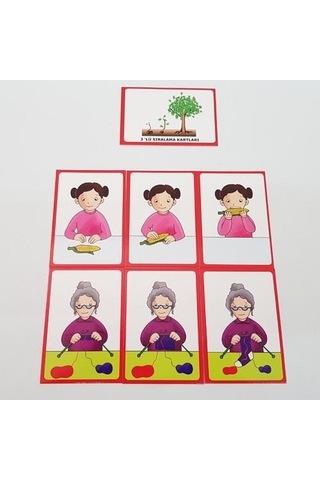 Yuka Sıralama Kartları 3 Lü Ve 4 Lü 96 Kart