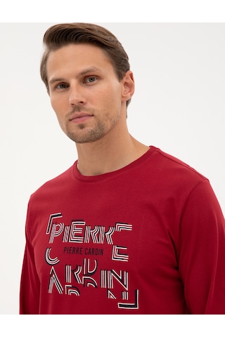 Pierre Cardin Erkek Bordo Pijama Takım 50322652-900 Bordo