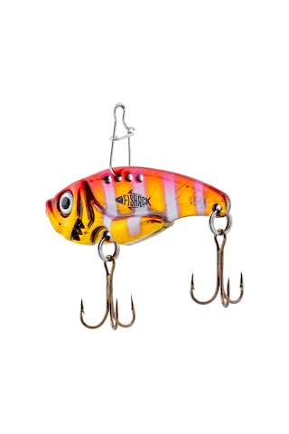 Vibrasyon Yem - Lrf/spin Jig - Fishack Vibrax - 15g 55mm - Pink Panther - Uv Boyalı