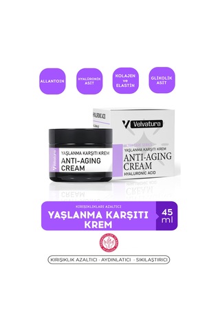 Velvatura Bakım Kremi 45 ML
