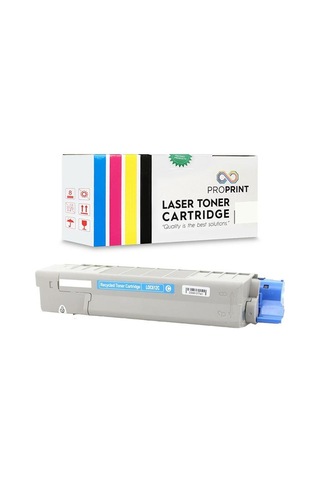 Proprint Oki Uyumlu C612-46507519 Mavi Toner - C612Dn