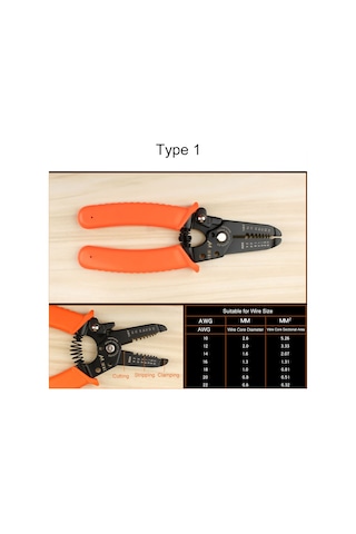 Xindoker "yüksek Hassasiyetli Kablo Soyma Pensesi - Rahat Tutuşlu, Uzun Ömürlü, Çoklu Tip Seçeneği"