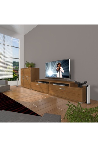 Decoraktiv Ekoflex On Slm Tv Ünitesi Tv Sehpası Ceviz