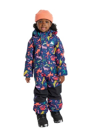 Burton T 2l One Piece Unisex Çocuk Snowboard Tulumu 3000 Çok Renkli