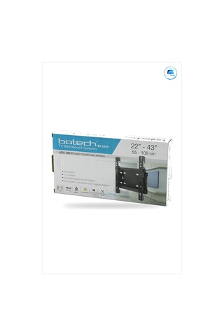 Tv Askı Aparatı Sabit Duvar Tipi 43 İnç 55x109 Cm Çelik Toz Boyal