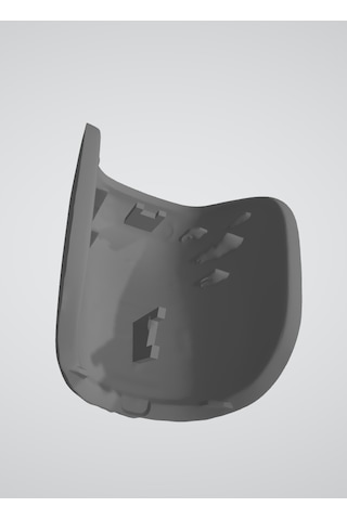 Skoda Kamiq Vites Topuzu Mandalı - 2 Adet - 3d Baskı Gri