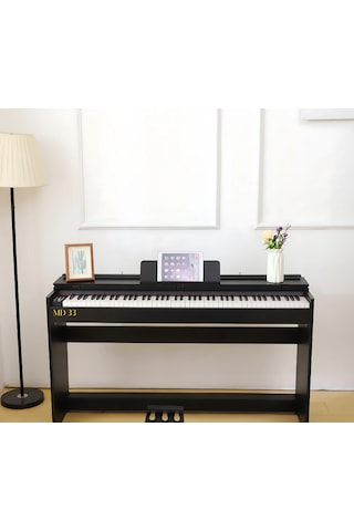 Reiter Md33 Tabure Dahil Kapanır Kapak 88 Keys