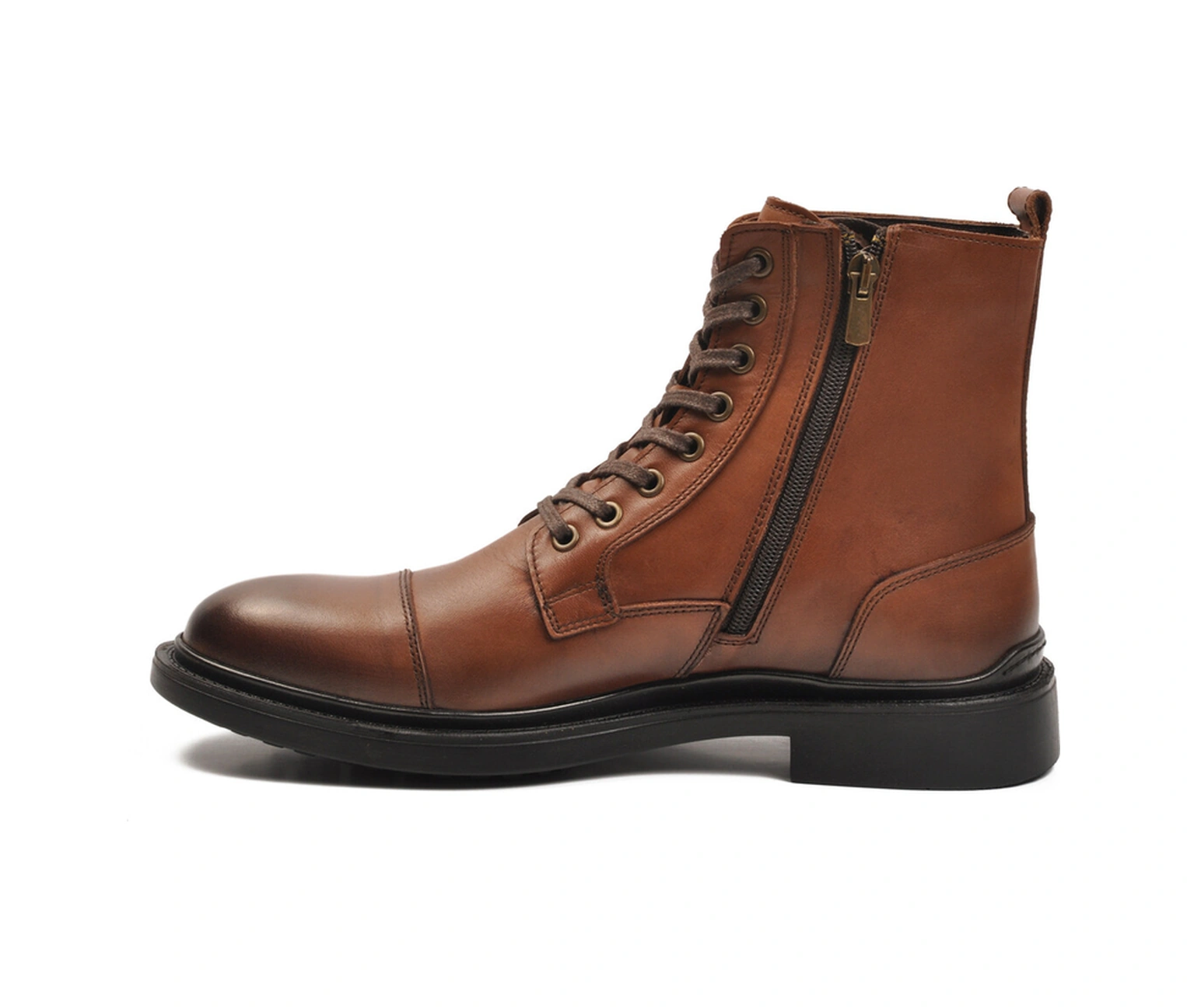 Taba Deri Polarlı Soğuğa Dirençli Kaymaz Erkek Bot 2k1159-1013 M Taba