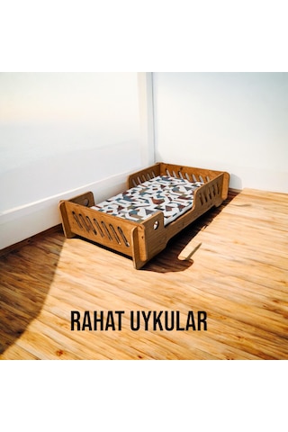 Ed Pet Dizayn Odlin Bilboa Köpek Yatağı Ceviz 40 x 70 CM