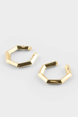 Defacto Reis X DeFacto 2'li Gold Küpe G4177AXNS