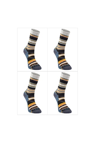 Evolite Nord Merino Çorap-turuncu 4'lü Set Turuncu