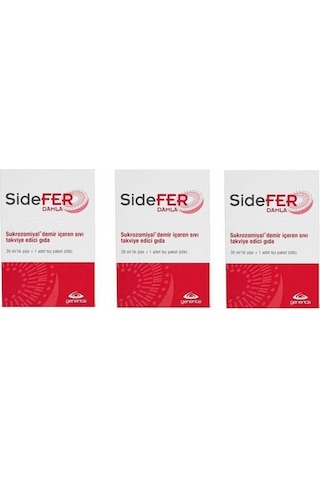 Sidefer Damla 30 Ml 3 Adet