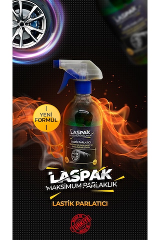 Laspak Lastik Parlatıcı Ekstra Parlaklık 500 Ml