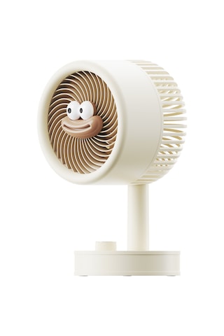 Everest Efn14 Krem 1200mah 3 Hız Kademeli Masaüstü Usb Fan