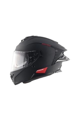 Axor Brutale Sc Dual Spoiler Motosiklet Kaskı Siyah Mat