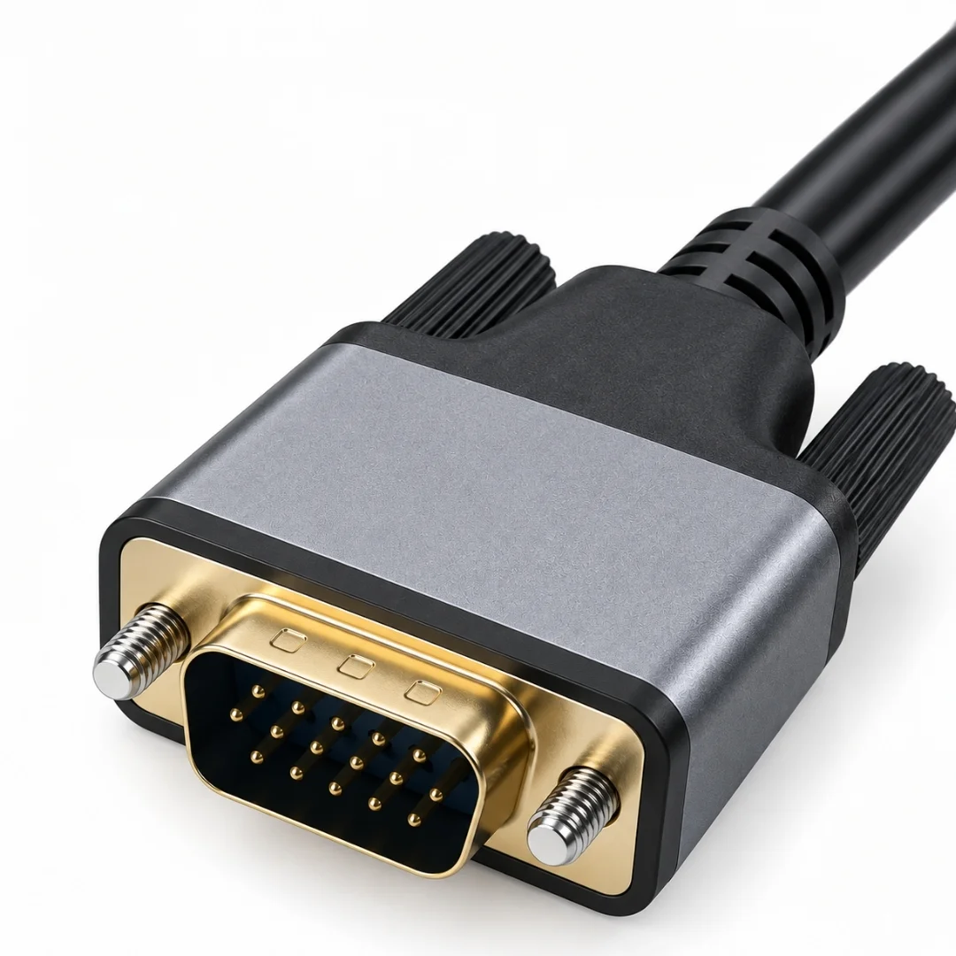Hdmı To Vga Görüntü Çevirici Dönüştürücü Adaptör Monitör Uydu Tv Kablosu 3 Metre