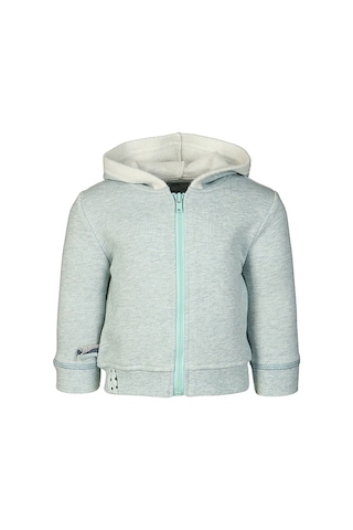 Organicera Organik Kapşonlu Mont ,Aqua Melanj (554296559) Çok Renkli