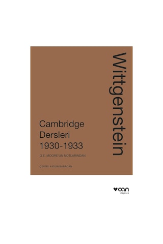 Wittgenstein: Cambridge Dersleri 1930-1933