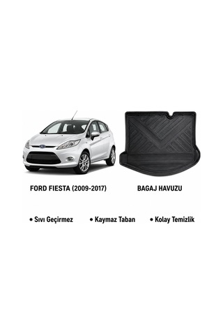 Ford Fiesta 2009-2017 Arası Bagaj Havuzu