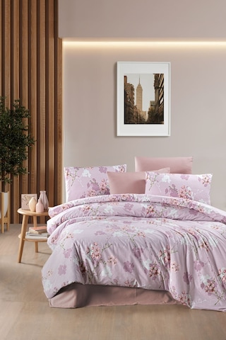 Aytunç Yağmur %100 Pamuklu Çift Kişilik Nevresim Takımı 200x2... Desenli