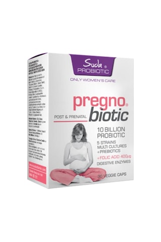 Suda Vitamin Pregnobiotic 30 Kapsül