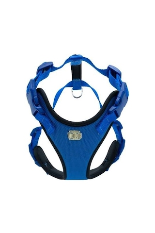 Doggie Havalı Ped Dokuma Göğüs Tasması Royal Blue 2 x 45-55 CM Mavi
