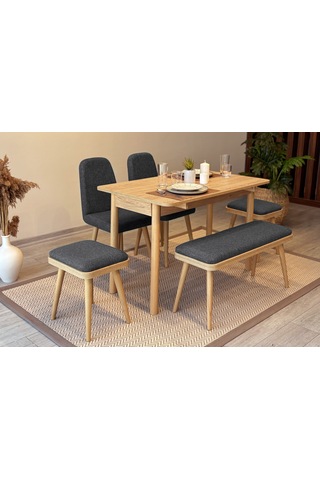 Esyala Saga Karina Açılır Mutfak Masa Takımı