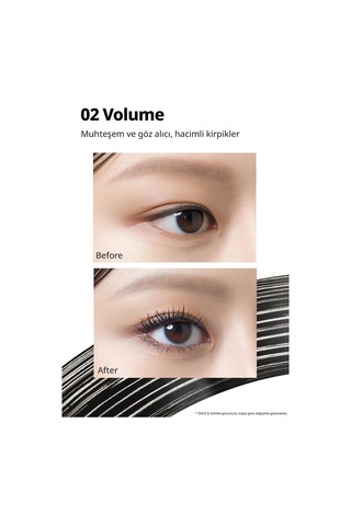 Peripera Ink Black Cara Choigosim 02 Volume Curling