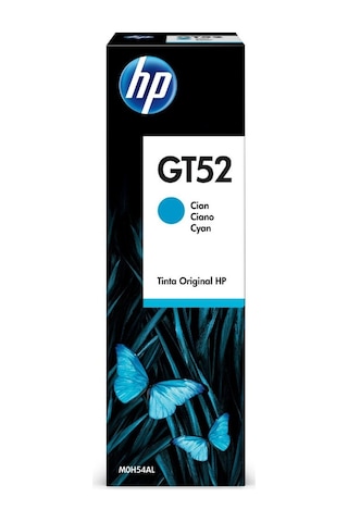Hp Gt52 Şişe Mürekkep Kartuş Mavi M0h54ae 70 Ml