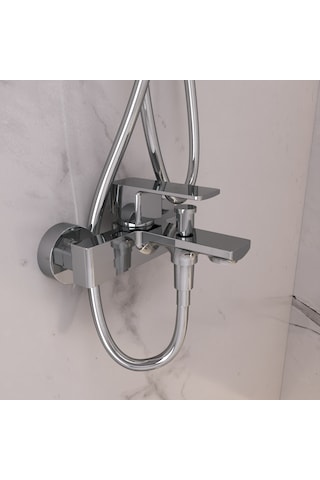 Adell Bloc Banyo Bataryası -parlak Krom 15940501