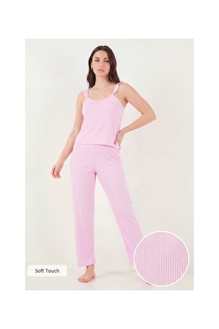Lela Bayan Pijama Takımı 65770715 Pembe