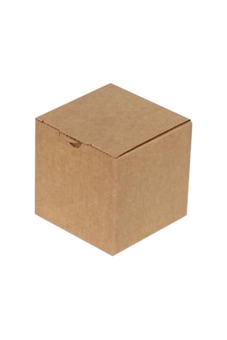 Kraft Kilitli Kargo Kutusu / Ebat: 8x8x8 cm (100 adet)