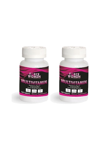 Force Nutrition Multivitamin Women 120 Tablet 2 Kutu