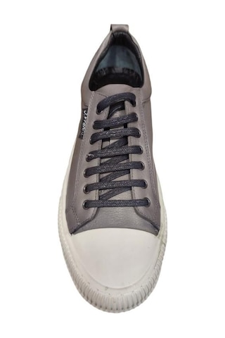 Beverly Hills Polo Club James Franco M9175 Genç Erkek Deri Sneaker Spor Ayakkabı Gri