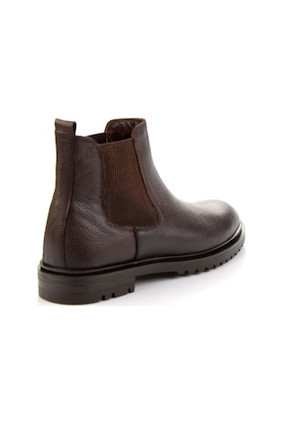Bambi Kahve Hakiki Deri Erkek Bot & Bootie E02593411640 Kahve