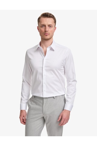 Pierre Cardin Erkek Beyaz Gömlek Basic 50325162-vr013
