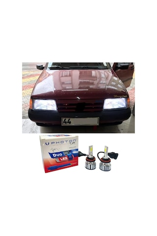 Fiat Tempra Led Xenon Sis Farı Ampulü H3 Duo Yeni Seri Beyaz