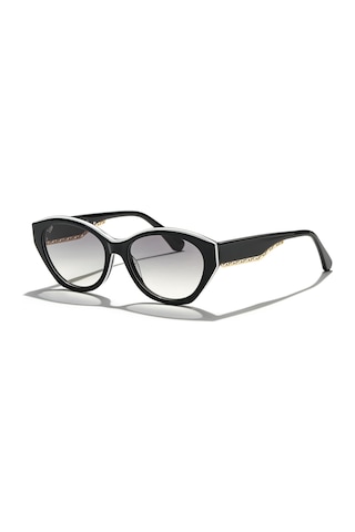 Zen Milano Eyewear Yha8096-c1 52 Kadın Güneş Gözlüğü Siyah