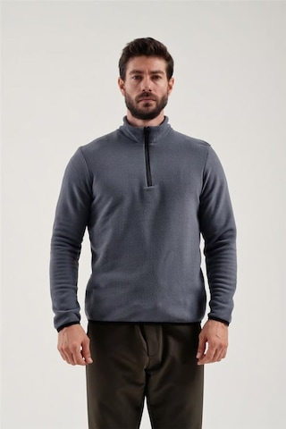 Exuma Yarım Fermuarlı Polar 2312001-grey