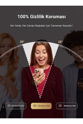 Safeus Tam Kaplayan Hayalet Parmak İzi Bırakmayan Safir Ekran Koruyucu Cam, Apple Uyumlu iPhone 17 Pro Max İle