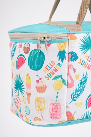 Superbag 22 Litre Piknik Çantası Kamp Çantası Sıcak Ve Soğuk Tutan Çanta Mavi Mavi