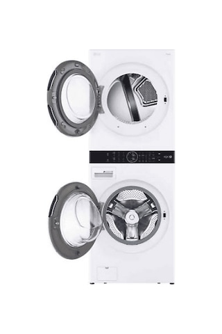 LG W4W8BVKKWHM.ABWPLTK 12 KG Yıkama 10 KG Kurutma 1400 Devir Çamaşır Ve Kurutma Makinesi Beyaz