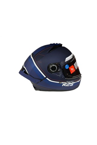 Mt Thunder 4 SV R25 B5 Motosiklet Kaskı Lacivert Mat Mavi