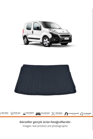 Fiat Fiorino Combimix 3D Havuzlu Paspas Bagaj Havuzu Seti