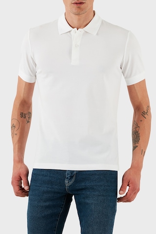 Calvin Klein Erkek Polo Yaka T Shirt K10k114484 Yaf Beyaz Beyaz