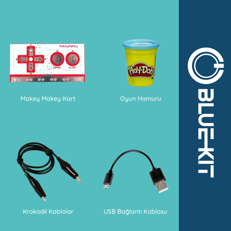 Blue-kit Makey Makey Tabanlı Proje Uygulama Kiti