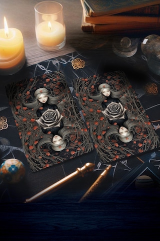Mistik Cadı Tarot, 78 Kart Ve Rehber Kitap