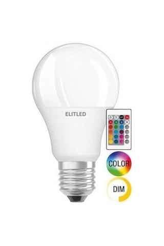 Renk Değiştiren - Led Ampul - 9w Rgb - Uzaktan Kumandalı Led Ampul